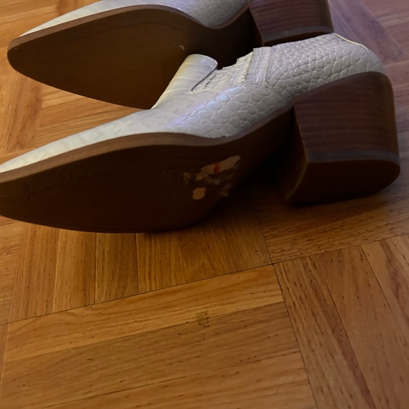 Sam Edelman Walton Crocodile-Embossed Ankle Booties - Picture 3 of 8